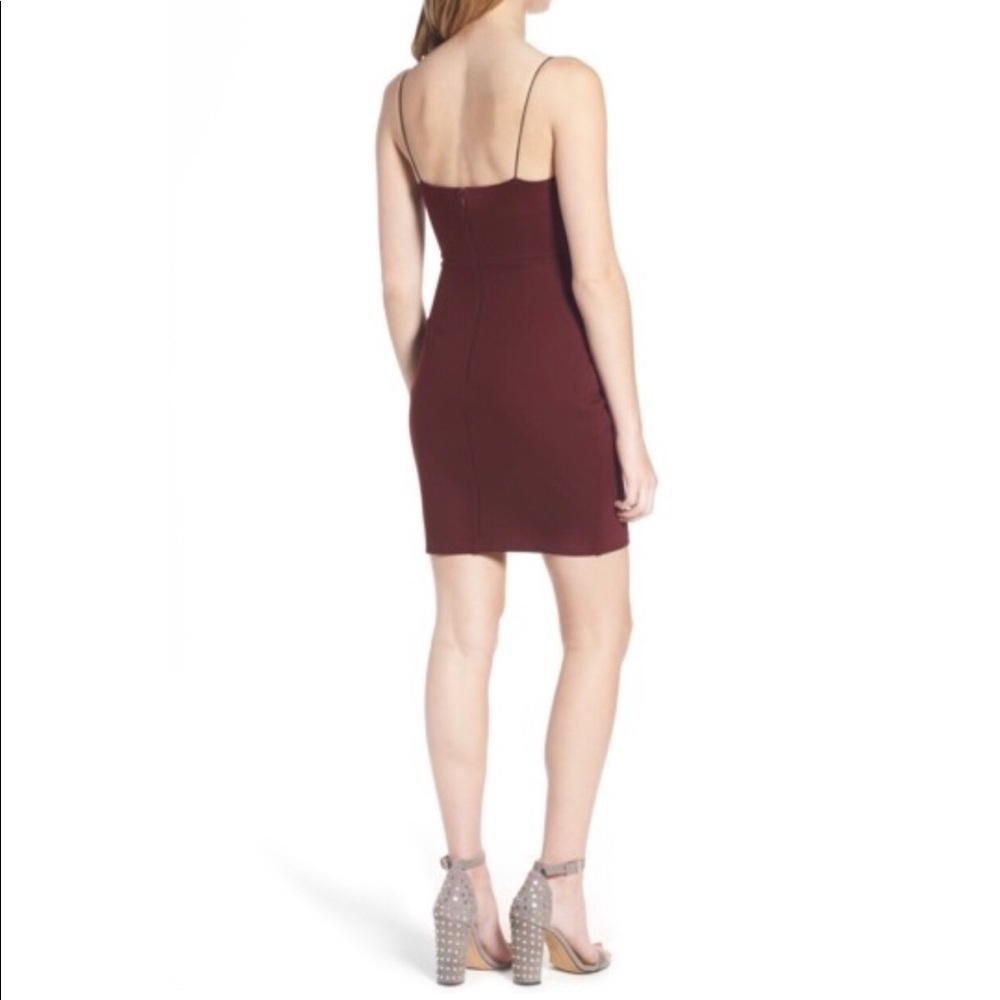 ASTR the Label Ruffle Bodycon Dress Sz Sm - Picture 4 of 7